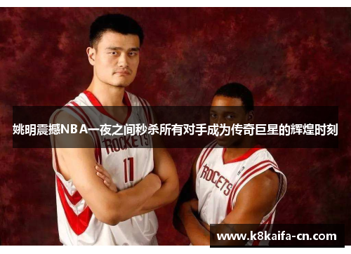 姚明震撼NBA一夜之间秒杀所有对手成为传奇巨星的辉煌时刻